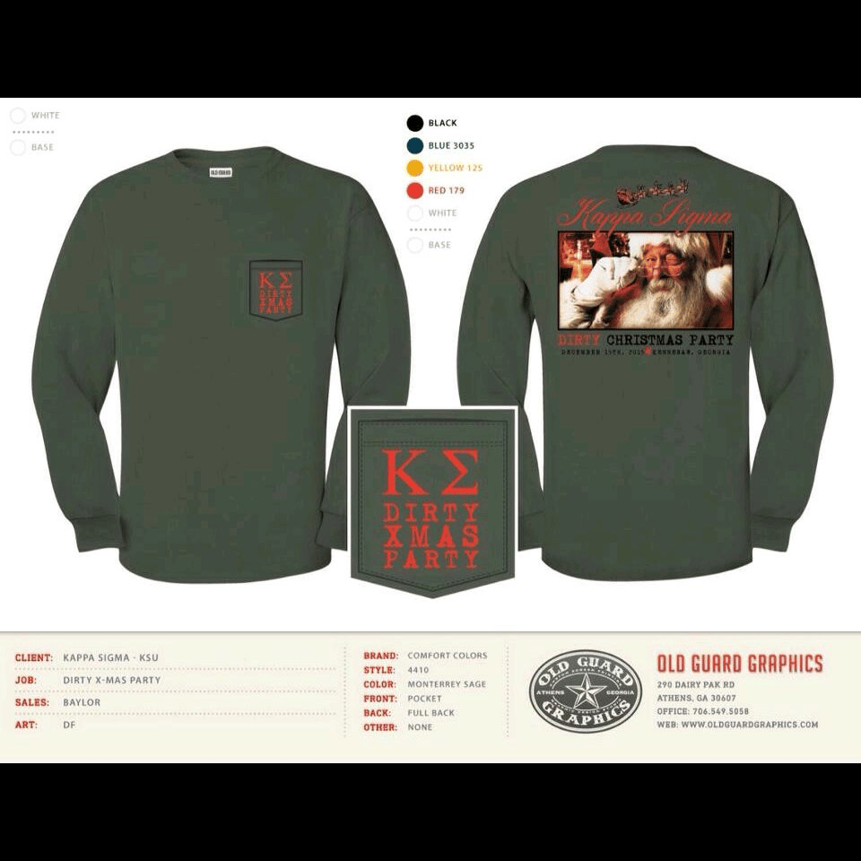 kappa sigma comfort colors