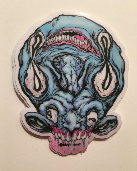 Image of Acid Smurf Stickers