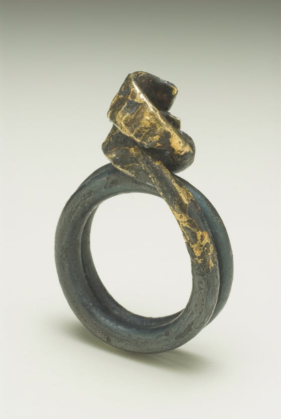 Image of 'IRON^LOCK' RING ONE-OFF PIECE AS WORN BY DAENERYS TARGARYEN IN GAME OF THRONES