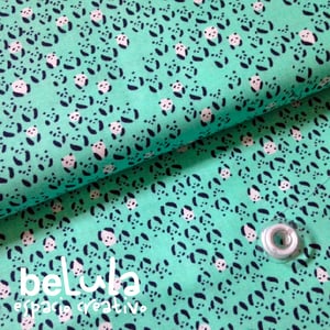 Image of Tela algodón patchwork: Osos panda Cotton and Steel
