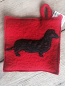 Image 1 of Dachshund potholder