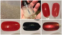 Image 1 of Clear Holographic Geometric Pigment <p>.008x.008 (1/125") 