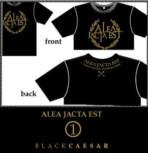 Image of TSHIRT CAESAR (black or grey)
