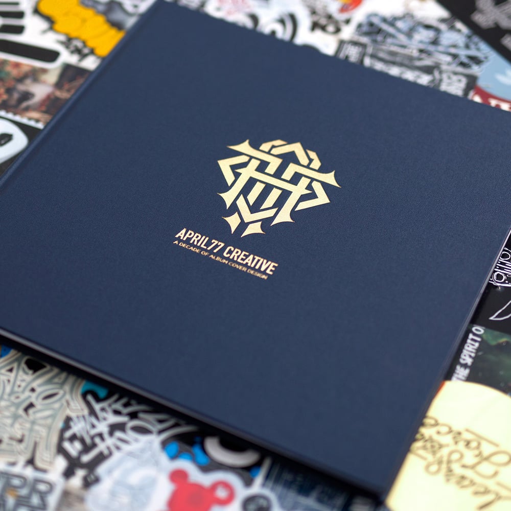 Image of A Decade Of Album Cover Design Limited Edition Book + CD + Poster