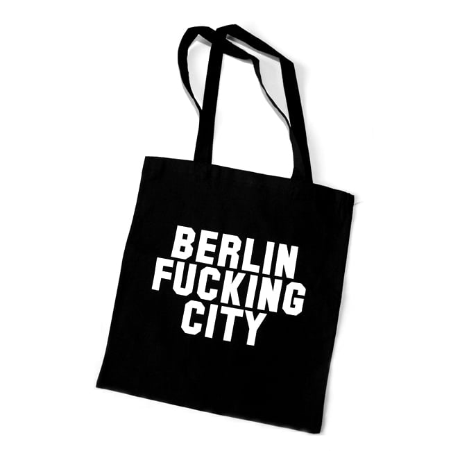 Image of BERLIN FUCKING CITY <br>tote / cotton bag