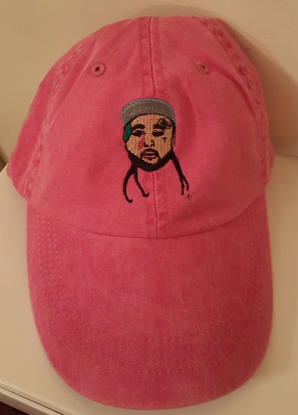 Image of ASAP YAMS RED WASH BASEBALL CAP