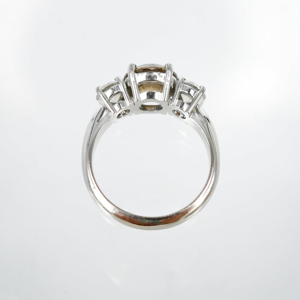 Image of Champagne Diamond Trilogy Ring