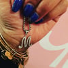Small Initial Necklace on thin Chain 