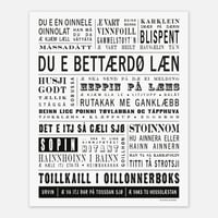 Trøndelag plakat "Du e bettærdø læn"