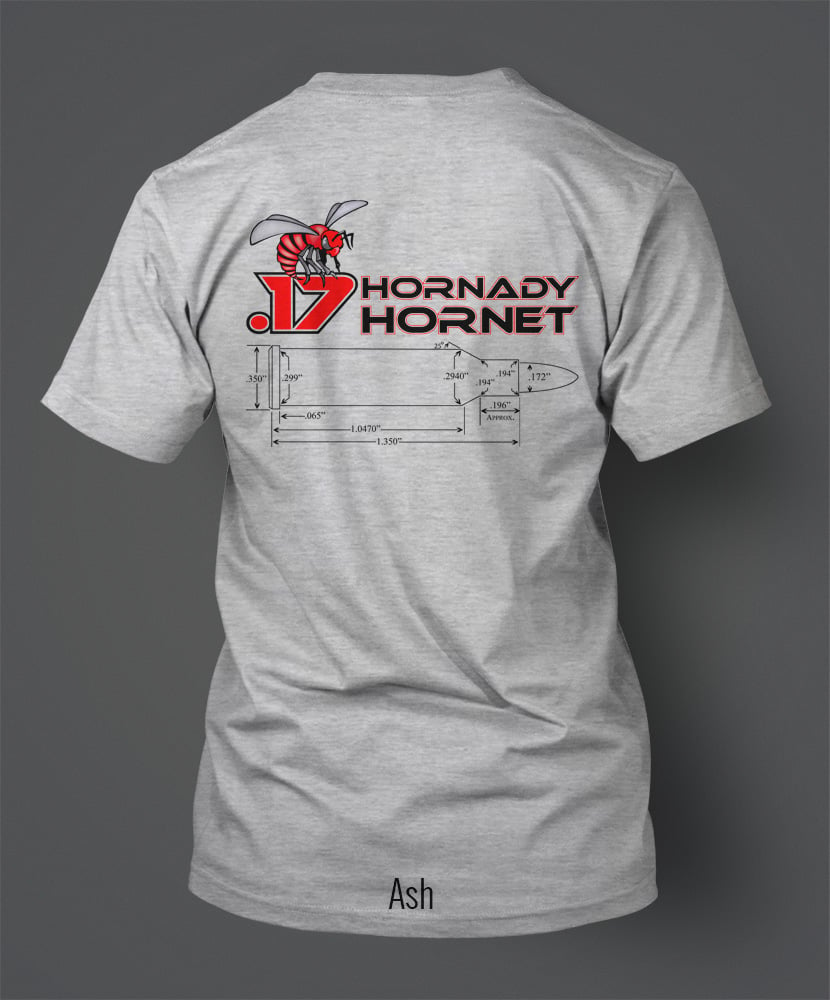 Image of .17 Hornady Hornet T-Shirt - "Red" Hornet