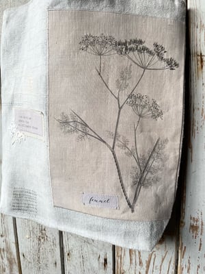 Image of Wildflower linen bag