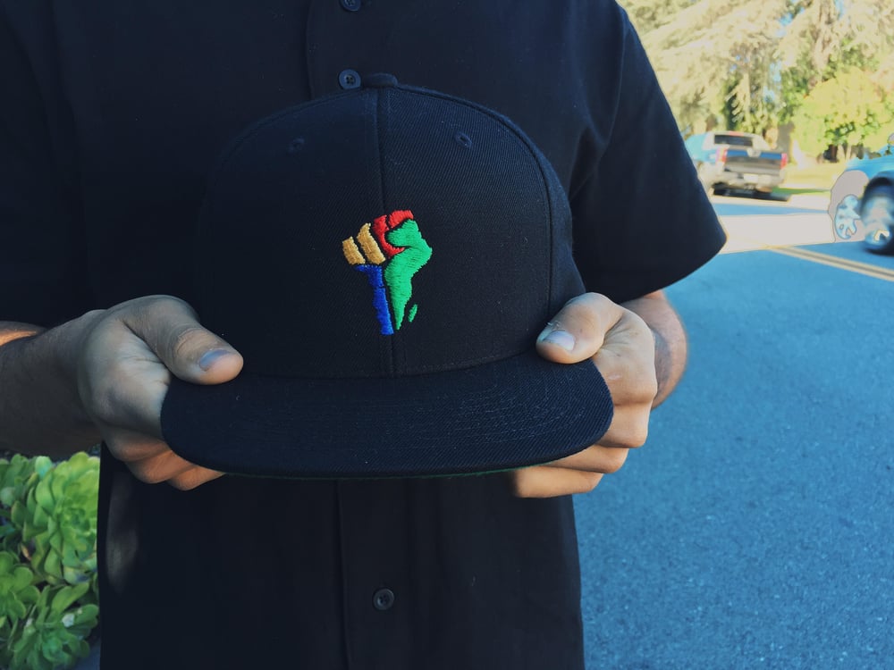 Image of 'Africa Fist' Snapback 