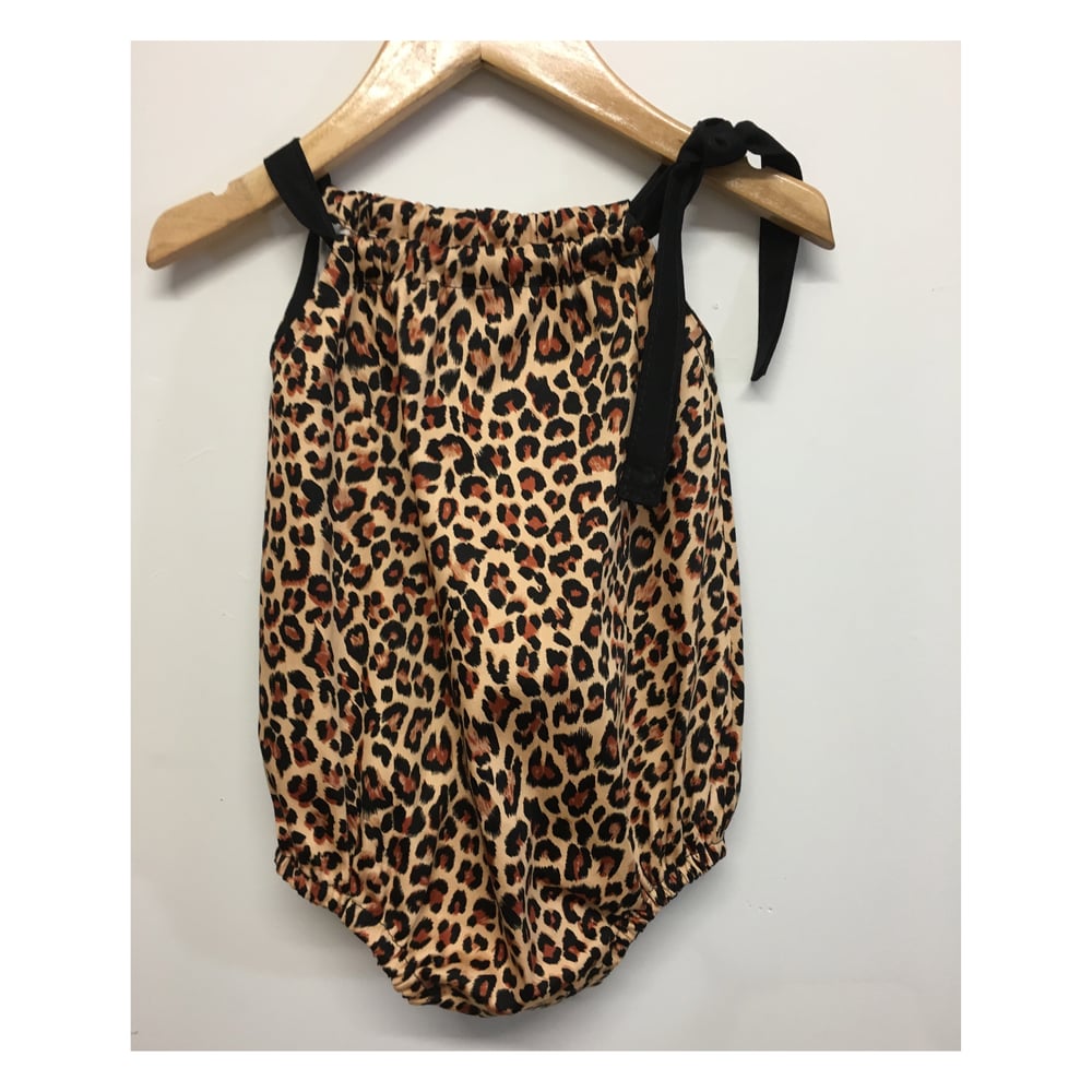 Image of Leopard Playsuit