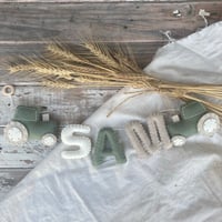 Image 1 of Tractor Name Garland - Eucalypt