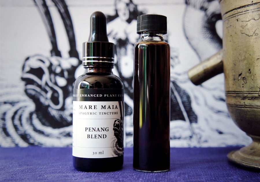 Image of PENANG BLEND spagyric tincture - alchemically enhanced plant extraction