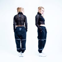 Image 3 of DVMVGE KY$' Basic Strap Sweatpants