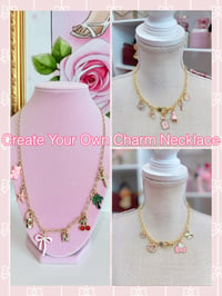 Image 1 of Create Your Own Gold Plated Charm Necklace 