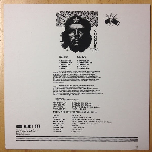 The Revolutionaries - Revolutionaries Sounds Vol. 2 LP (Well