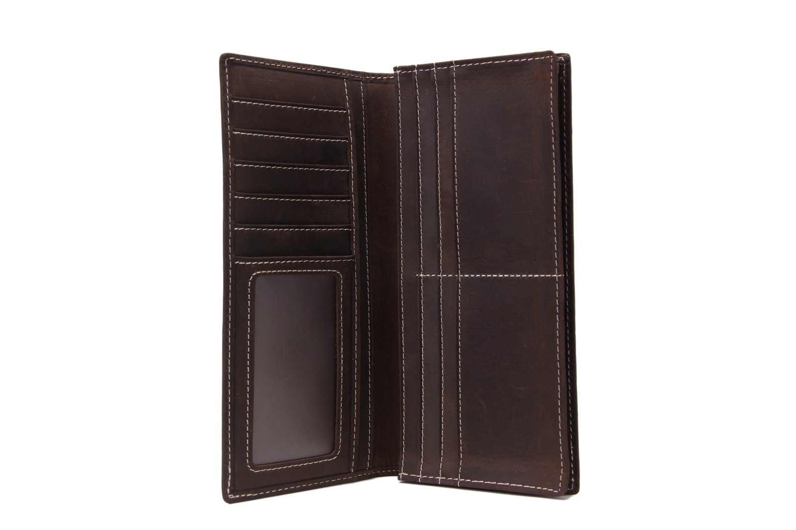 Men PU Leather Short Wallet Zipper Coin Pocket Money Purse Card Holder  Black US | eBay