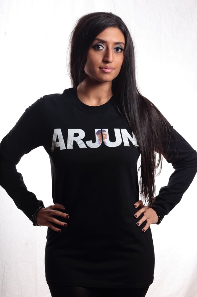 Image of ARJUN Black Long-sleeved (Unisex) 