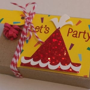 Image of LET'S PARTY MATCHBOX KIT - makes one Matchbox Greeting™