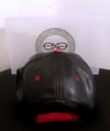 EXPRESSION 06 EVOLUTION ® - Luxury Headwear - Black and Red with Gold Chain