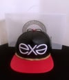 EXPRESSION 06 EVOLUTION ® - Luxury Headwear - Black and Red with Gold Chain