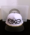 EXPRESSION 06 EVOLUTION - Headwear - White and Black with Gold Chain