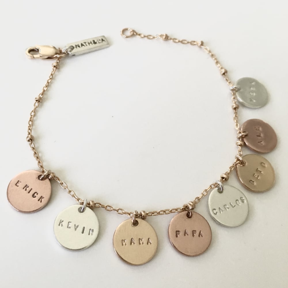 Image of Trio tag bracelet/necklace