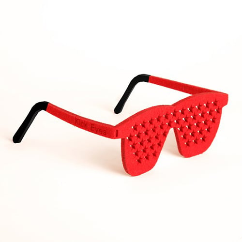 Image of Kick Eyes Party Glasses-Superstar