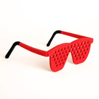 Image 1 of Kick Eyes Party Glasses-Superstar