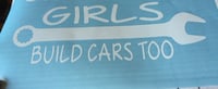 Girls build cars too