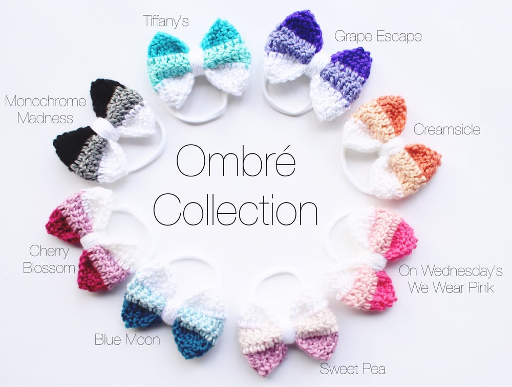 Image of The " Ombré " Bow Collection