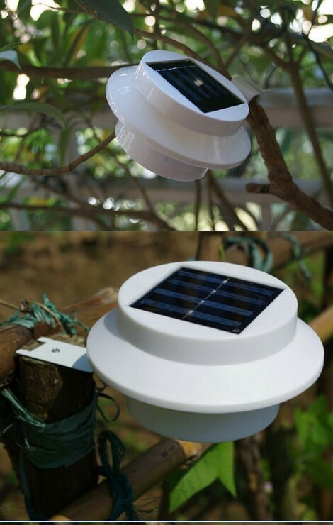 Image of Solar Powered Outdoor Lamp