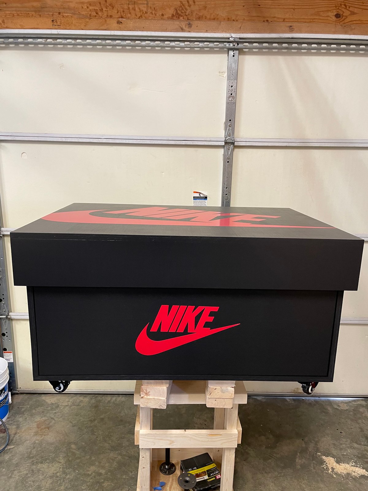 custom jordan shoe box drawer
