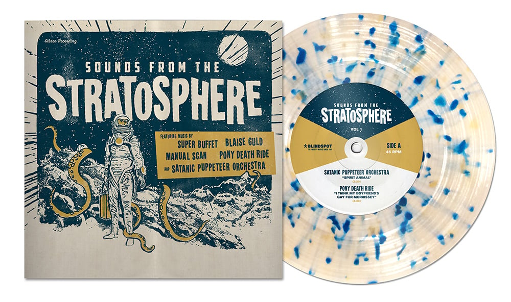 Image of VA - Sounds from the Stratosphere 7"