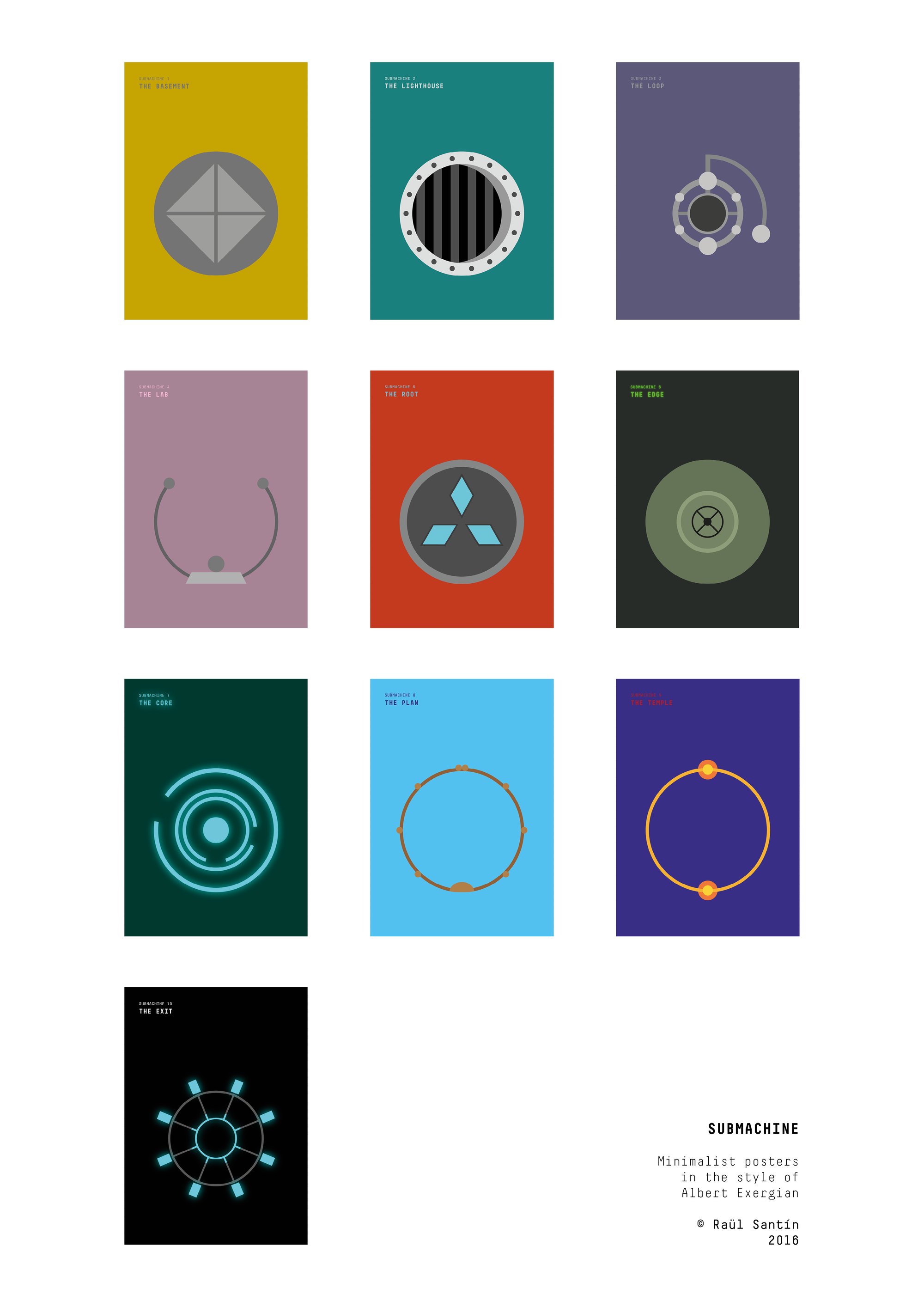 Image of Submachine - Minimalist Posters