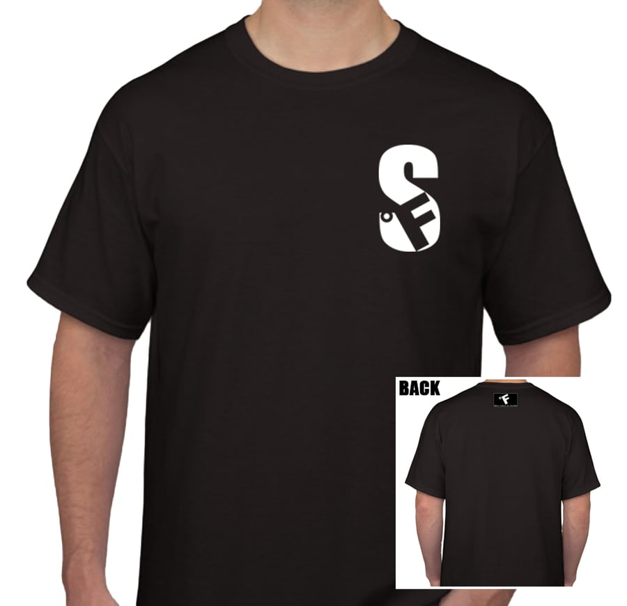 Image of Badge of Friendship Tee (Black)