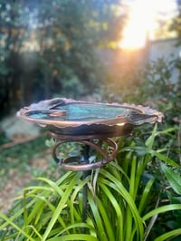 Image 2 of 💧🦜🍃Pretty Wings Birdbath🍃🦜💧