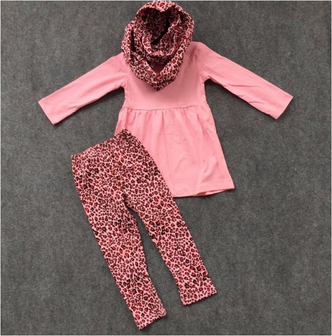 Image of Pink Leopard Outfit