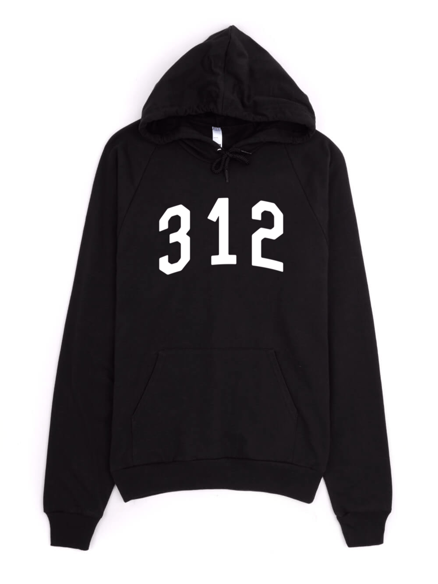 Image of Area Code 312 Hoodie