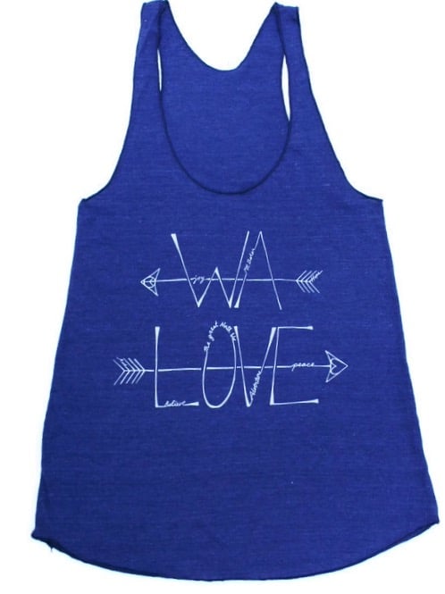 Image of WA LOVE tank