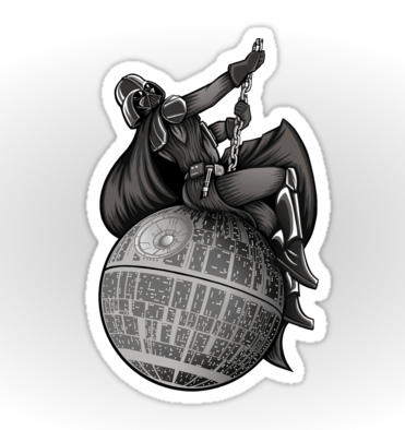 Image of Wrecking Ball Vader | Sticker