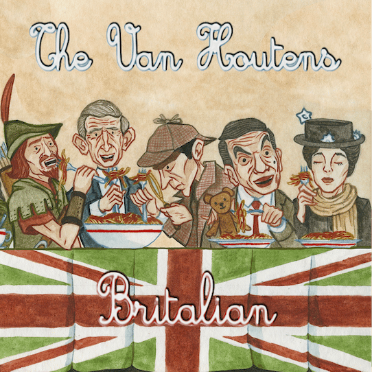 Image of "Britalian" CD with autografo
