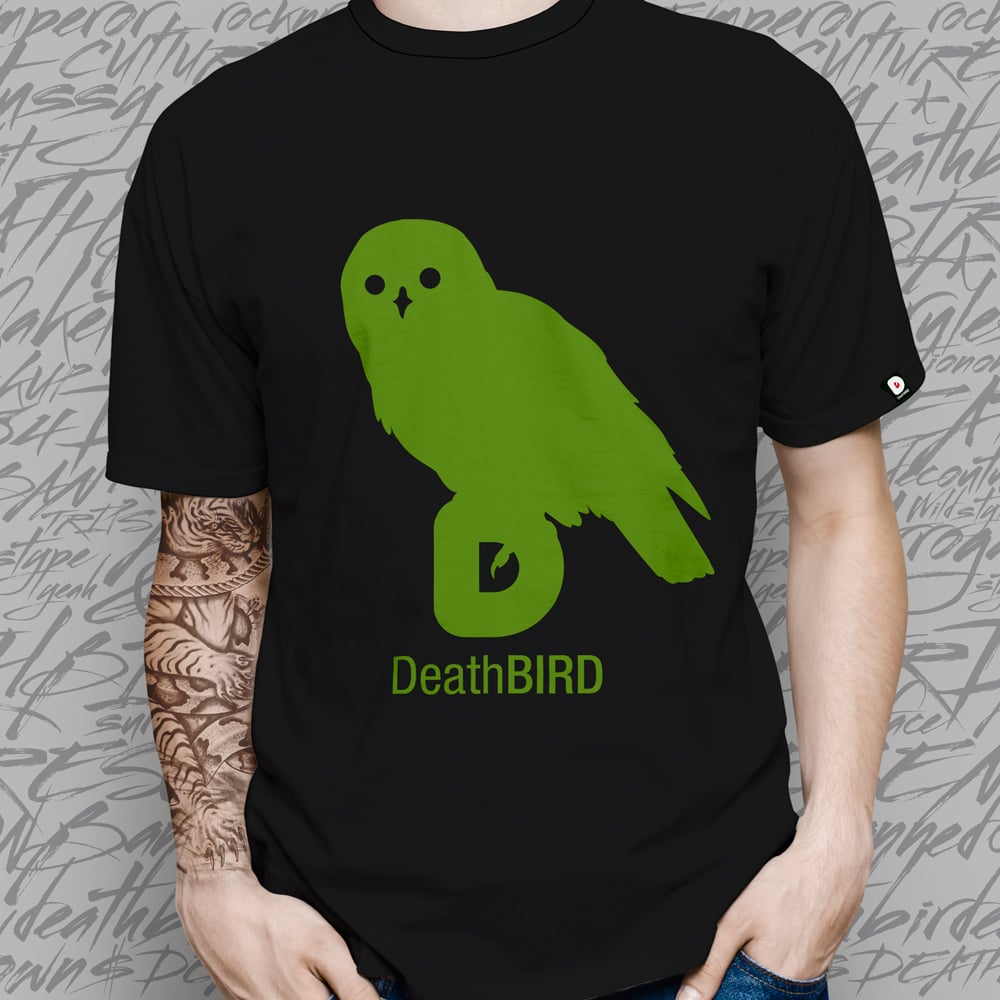 Image of DeathBIRD Top Tee Black