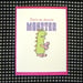 Image of MONSTER GREETING CARD