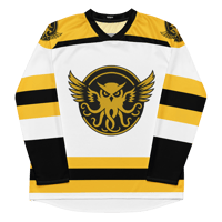 Image 1 of Hachi Black & Gold Hockey Jersey
