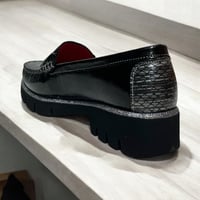 Image 3 of Di Chenzo 8866 Black Patent/ Grey 