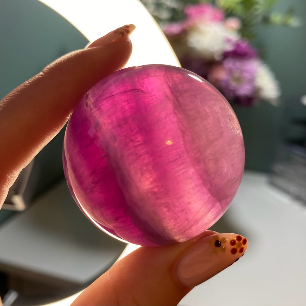 Image of Purple Fluorite Sphere