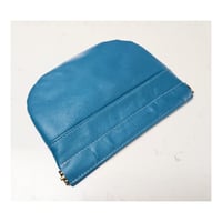 Image 3 of Flat Leather Pouch Clutch